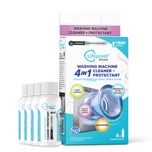 Lifeproof® 4-in-1 Washing Machine Cleaner & Protectant - 1-Year Supply